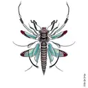 Mantis tattoo design idea