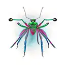 Mantis tattoo design idea