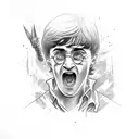 Harry Potter tattoo design idea