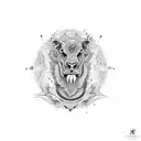 leon tattoo design idea