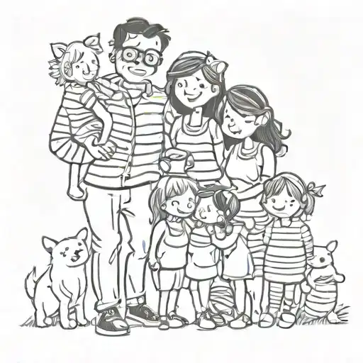 family comes first tattoo design idea