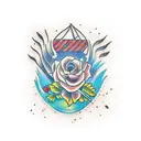 ave beija flor brilho de fogo tattoo design idea