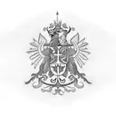 romanian flag tattoo design idea