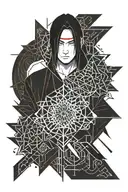 Itachi Uchiha tattoo design idea