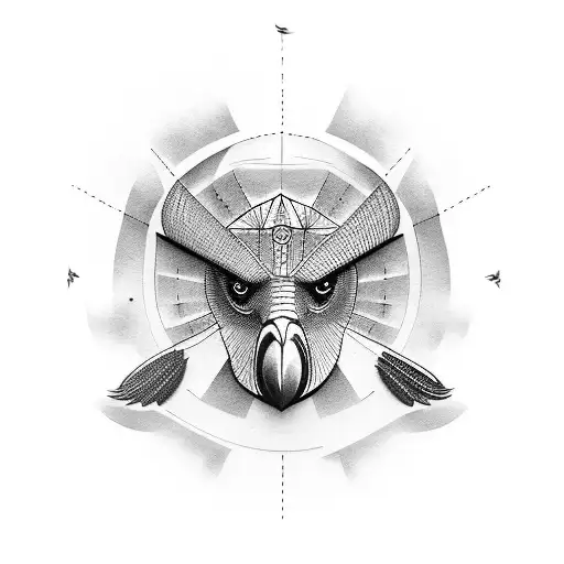 condor tattoo design idea