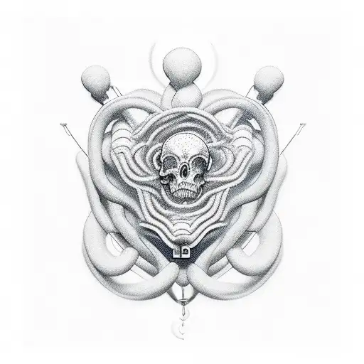 heartbeat tattoo design idea