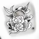 anime tattoo design idea