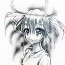 anime tattoo design idea