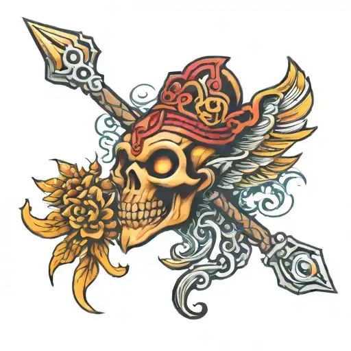mestizo high light adrenaline tattoo design idea