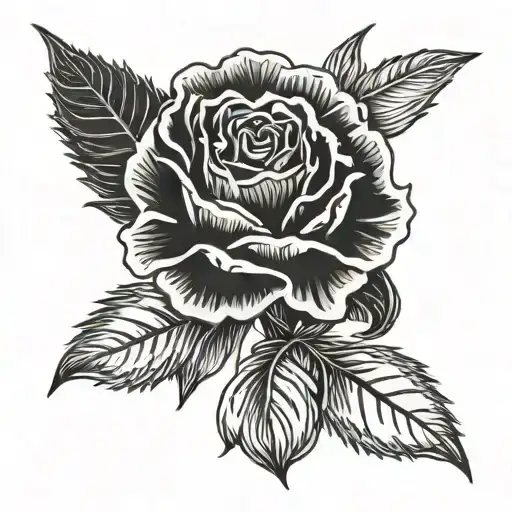make a tattoo with a black and white small fined line carnation flower also adding the words I love you so much my doodl tattoo design idea