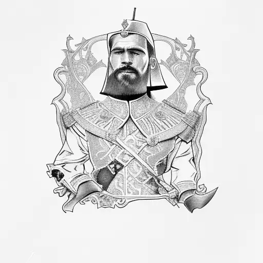 Cossacks tattoo design idea