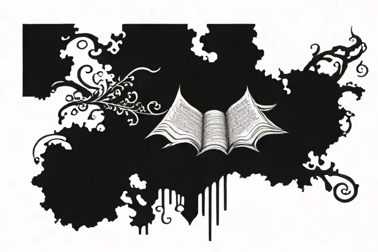 bible scripture tattoo design idea