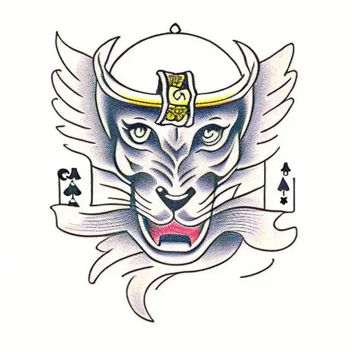 gambling tattoo design idea