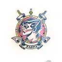 gambling tattoo design idea