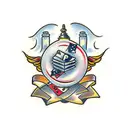 gambling tattoo design idea