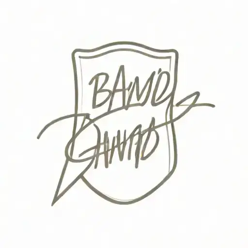 Band aid saying Bangarang! tattoo design idea