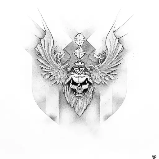 Hungarian Oom-Paul Pipe tattoo design idea