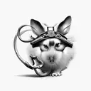 Hungarian Oom-Paul Pipe tattoo design idea