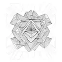 penrose triangle tattoo design idea