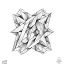 penrose triangle tattoo design idea