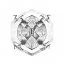 dwarven runes tattoo design idea