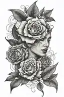 Eudaimonia tattoo design idea