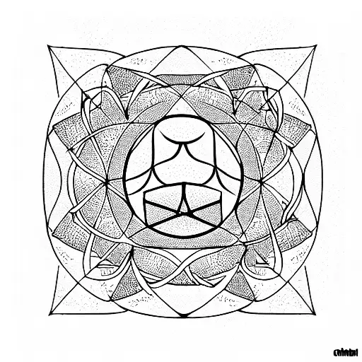 cancer zodiac sign tattoo design idea