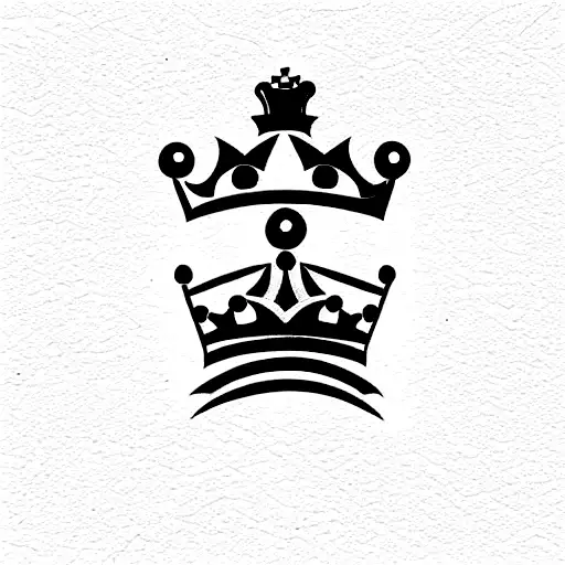 king chess tattoo design idea