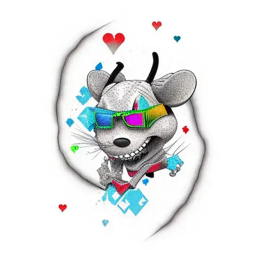 deadmau5 tattoo design idea