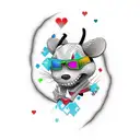 deadmau5 tattoo design idea