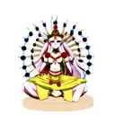 Durga  tattoo design idea