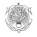 Thistle  tattoo design idea