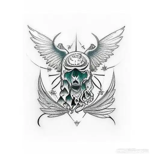 Ein Oberarm Tattoo Für Männer. Es soll ein Rabe drauf sein das seine Flügel ausbreitet tattoo design idea