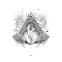 gallow with happiness  tattoo design idea