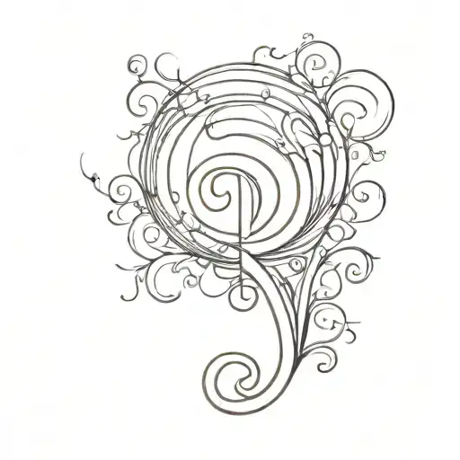 question mark graphic styles tattoo design idea