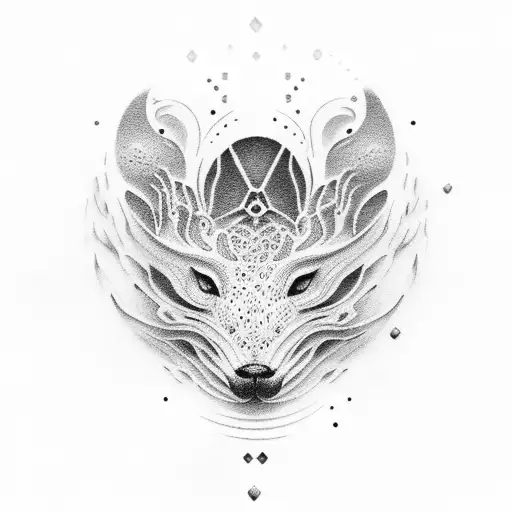  impossible invisible  tattoo design idea