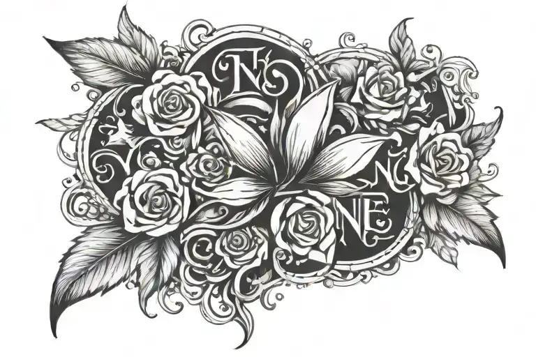 trust no one tattoo design idea