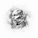 Captain Benjamin Sisko star trek deep space nine tattoo design idea