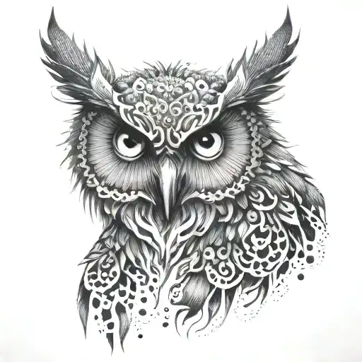 Owlbear  tattoo design idea