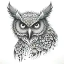 Owlbear  tattoo design idea