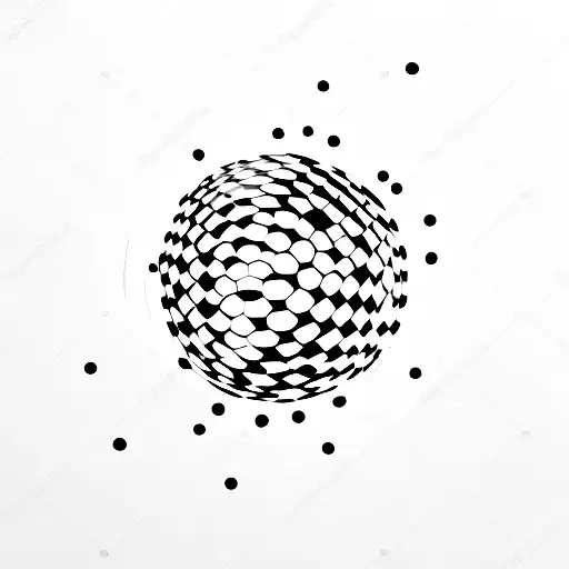 mirrorball tattoo design idea