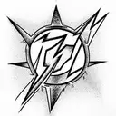 Lightning Bolt tattoo design idea