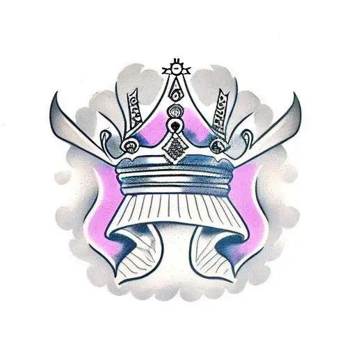 Queen's Crown tattoo design idea
