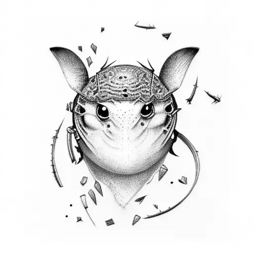 cricket tattoo design idea