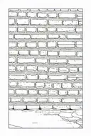 brick wall street road tattoo design idea