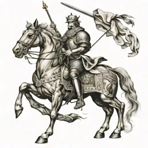 St. George the Victorious tattoo design idea