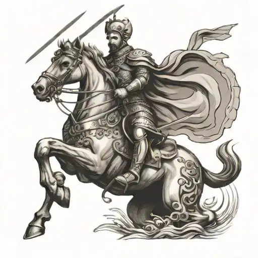 St. George the Victorious tattoo design idea