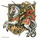 St. George the Victorious tattoo design idea