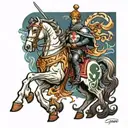 St. George the Victorious tattoo design idea