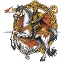 St. George the Victorious tattoo design idea